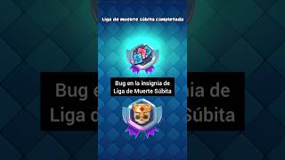 Clash Royale I Insignia de Muerte Súbita pero se equivocaron con el Logotipo