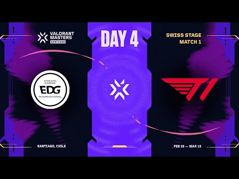 EDG vs. T1 - VALORANT Masters Santiago - SWISS