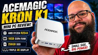 ACEMAGIC Kron K1 Mini PC Review | Ryzen R2544, 16GB RAM, 256GB SSD
