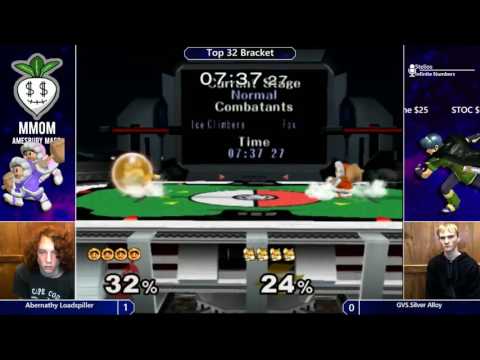 Loadspiller (ICs) vs. GVS | Silver Alloy (Marth, Fox) - MMOM Bi-Monthly #4 Pro Bracket WR2