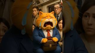 Download lagu Meow Meow Sad Song 😿 Orange Fat Cat Cries at Work All Day mp3