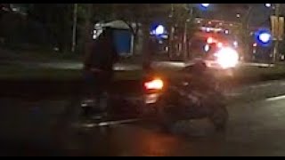 機車自摔？