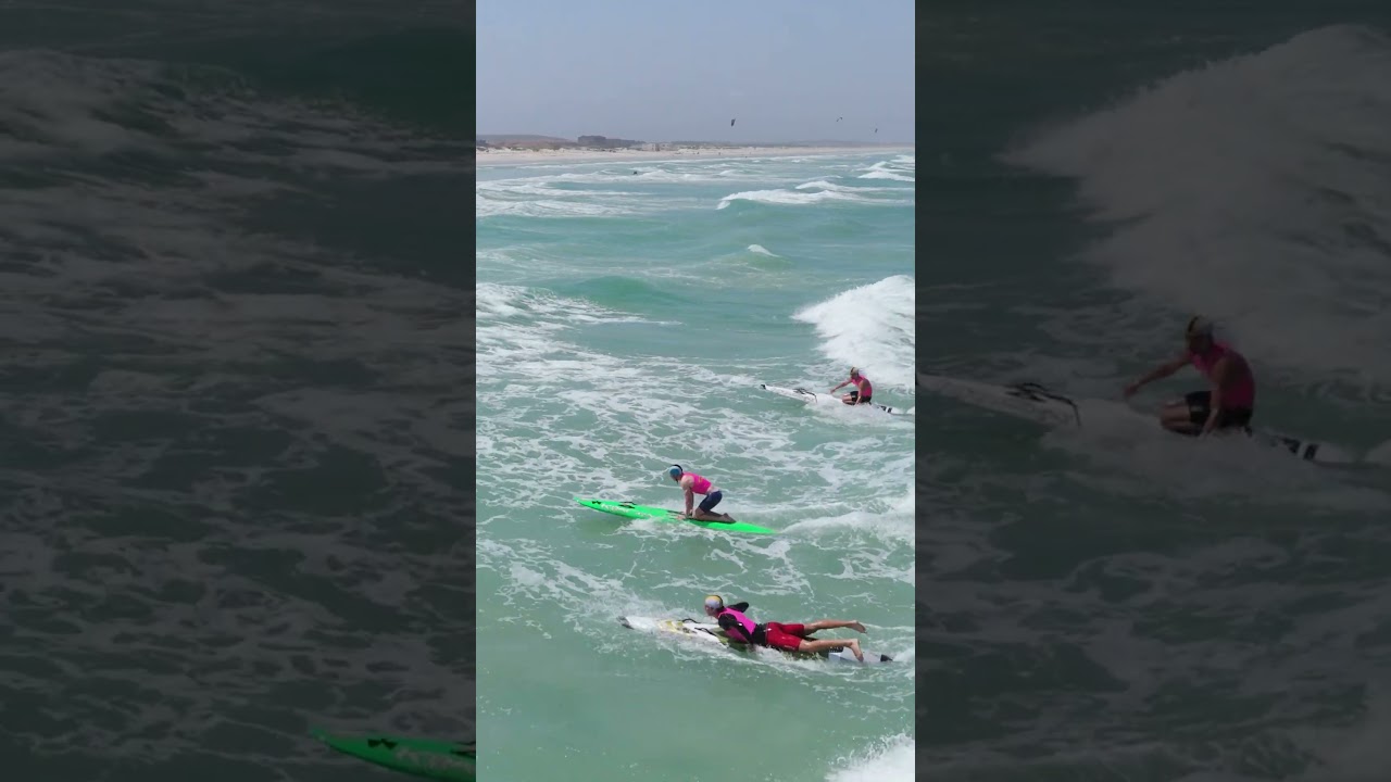 Drama in the Mens Board Race | Lifesaving Sport | Battle of the Bays | Cape Town #lifesavingsport
