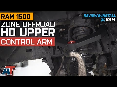 2006-2018 Ram Zone Offroad HD Upper Control Arm 4WD Review & Install