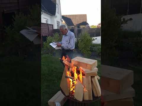 Båltale Sankt Hans aften 2021. Otto Bjerre, Socialdemokratiet - Brønderslev.