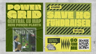 Power Grid: Central EU w/New PPs Set 1 - 5p Teaching, Play-through, & RoundTable by Heavy Cardboard