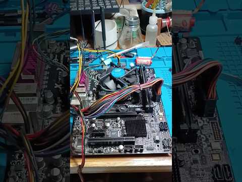 ASRock H81m-WW Power ON And OFF Repeatedly Repair