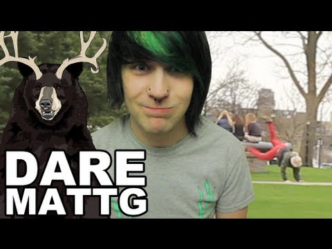 Dare MattG - 62 (Old Man Public Fall, Cat Litter Beard,"the talk")