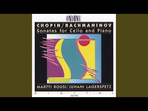 Cello Sonata in G Minor, Op. 19: IV. Allegro mosso