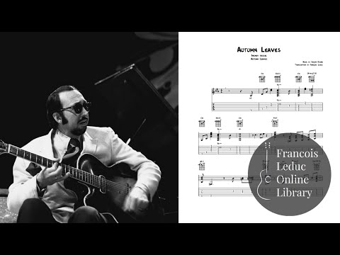 Autumn Leaves - Barney Kessel (Transcription)