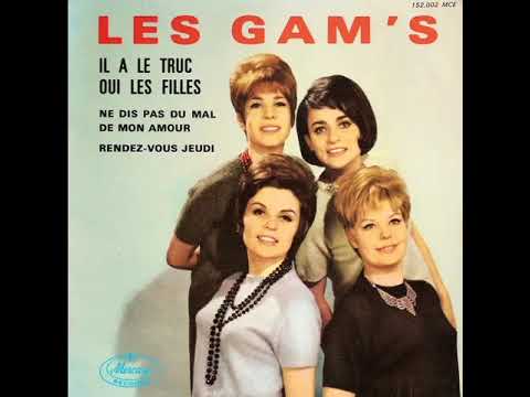 Les Gam's - EP stéréo Mercury 152.002  (1963)