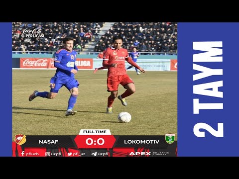 Coca Cola Superliga. 26-tur NASAF — LOKOMOTIV 0:0  2-TAYM