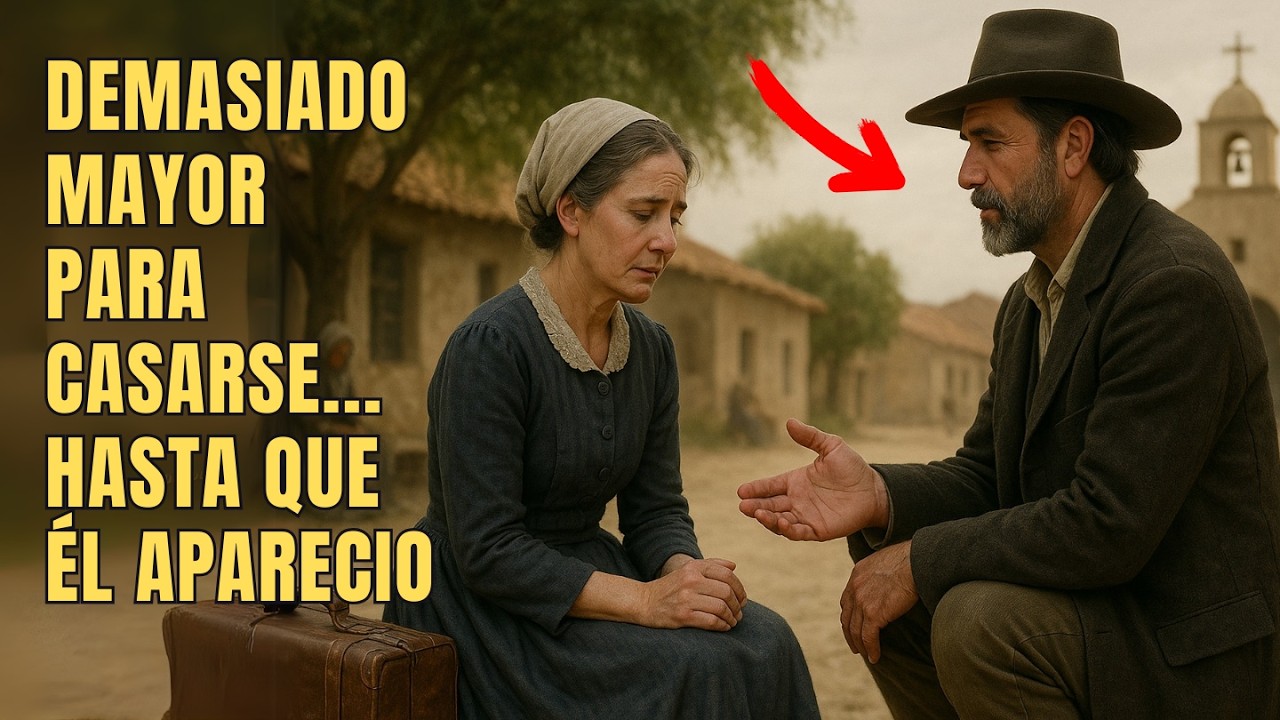 🤠 RANCHERO CONOCE A UNA PROMETIDA “DEMASIADO MAYOR” ABANDONADA… 🌹 y se casa con ella ese mismo dia 💍