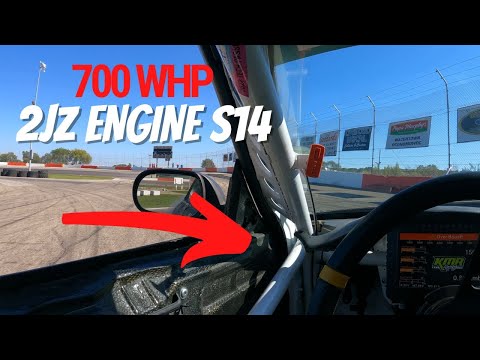 Drifting a 700whp 2JZ s14 | POV 4K