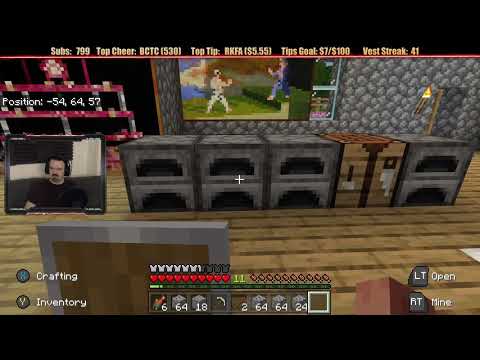 Minecraft "Chill Stream" April 20, 2020 pt1 - Venturing into the Nether!