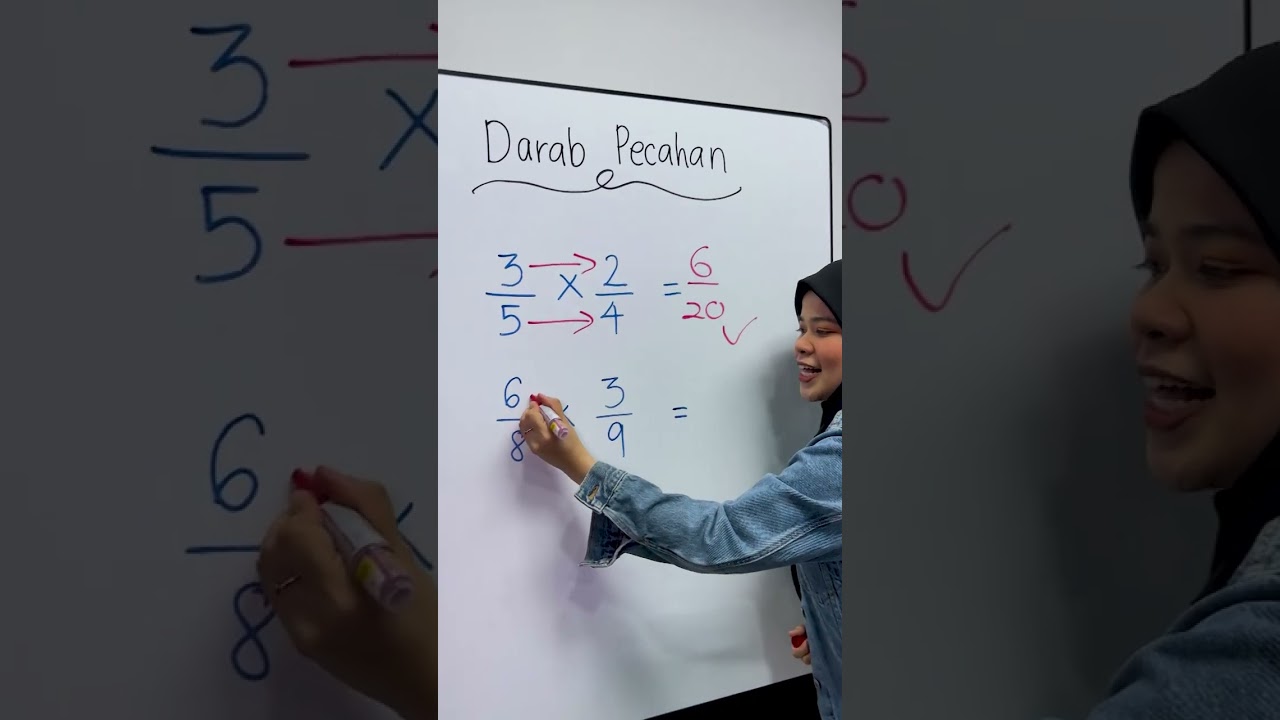 Mudahnya Darab Pecahan 🤩