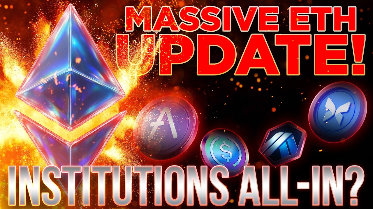 Institutions Thirsty For ETH🔥MASSIVE Ethereum Update!🚀