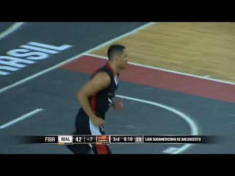 MALVIN 69 - 81 GUAROS DE LARA / LIGA SUDAMERICANA DE BALONCESTO (18/10/17)