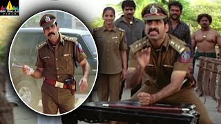 Ravi Teja Warning to Bavuji | Vikramarkudu Movie Scenes | Rajamouli | Sri Balaji Video