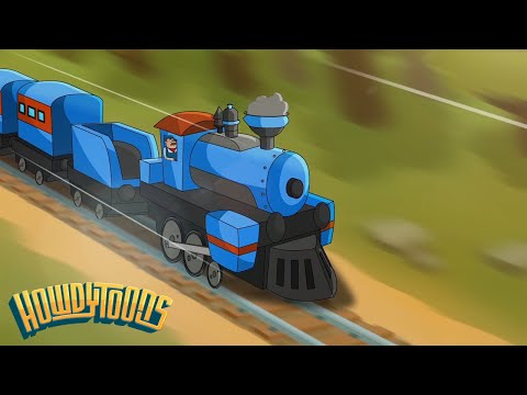 Train is a Comin' - Train Song! Music for Children from Howdytoons