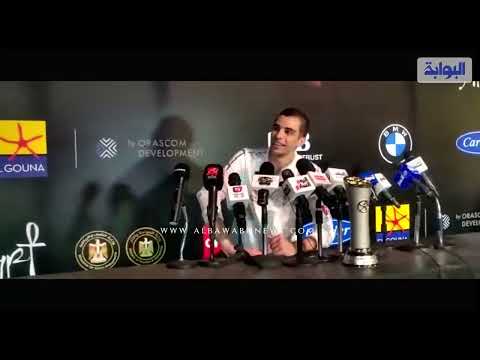 علي فرج مكنتش متوقع التتويج ببطولة الجونة الدولية للاسكواش بعد العودة من الإصابة