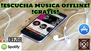 Descarga música desde el iPhone 7 iOS 10 Y iOS 9! - Alternativa de Spotify y Deezer gratis