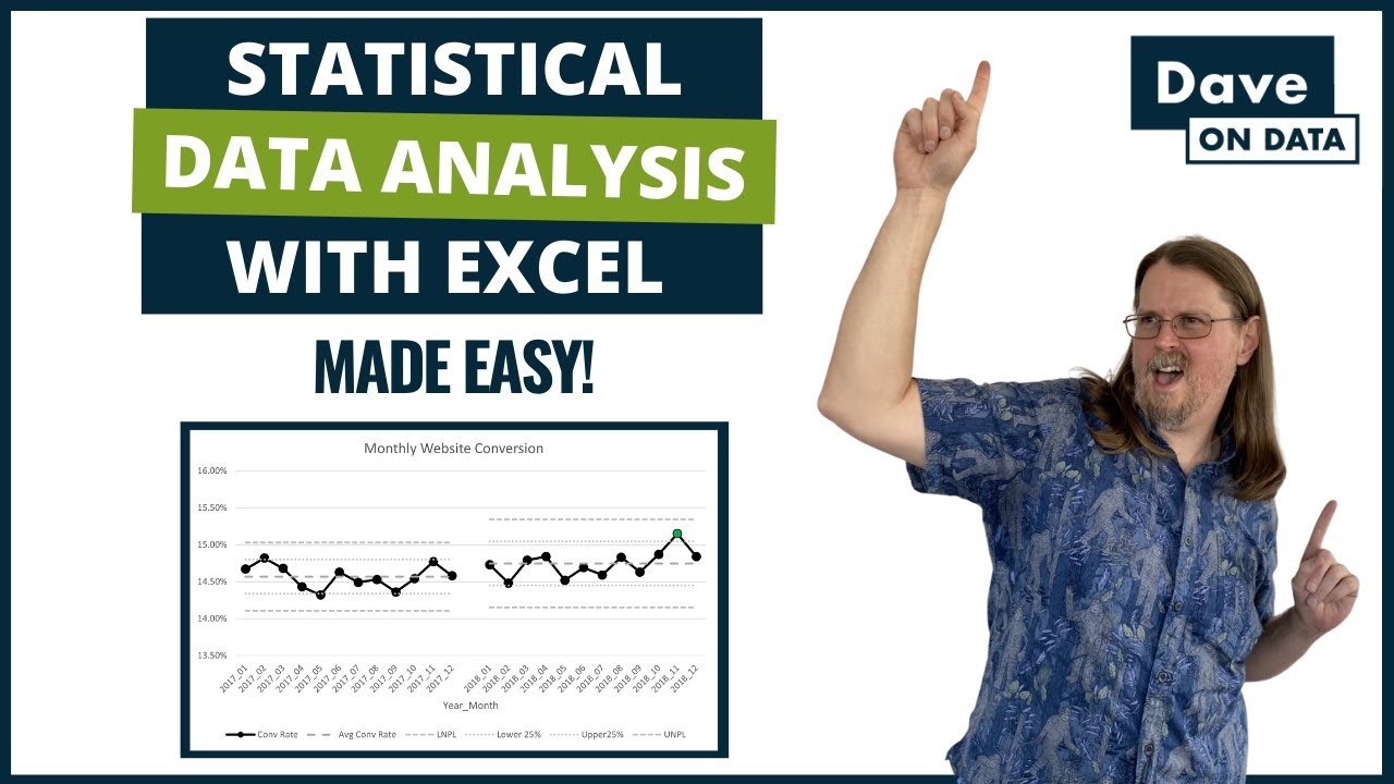 Statistical Data Analysis with Excel Made Easy!