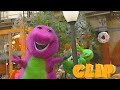 Barney BJ And Baby Bop At The 2003 S Macy S Thanksgiving Day Parade CLIP SUBSCRIBE