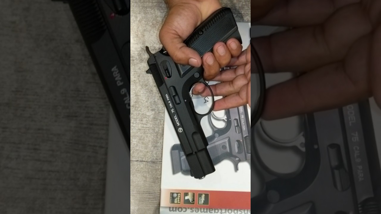 ASG CZ 75B 블로우백 BB 권총 이해하기