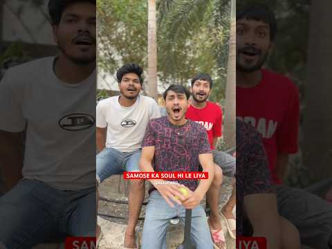 SAMOSE KA SOUL HI LE LIYA🥲😭💔#relatable #funny #family #drama #sunday #breakfast #viral #comedy