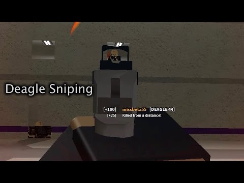 Phantom Forces Roblox / Sniping with Deagle 44