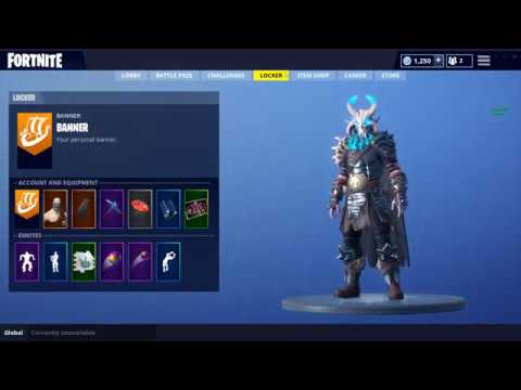 My Fortnite Locker END SEASON 5! (Level 78 Account)