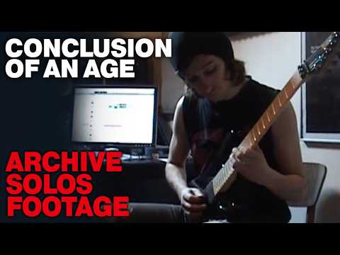 Sylosis - Conclusion of an Age - Guitar Solos 2008 Studio Footage