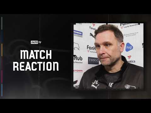MATCH REACTION | John Eustace - Ipswich Town (H)