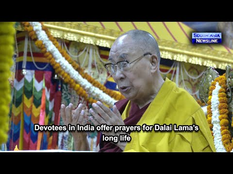 Devotees in India offer prayers for Dalai Lama’s long life