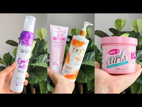 MY CURLY HAIR PRODUCT COLLECTION // 3A-3B CURLS