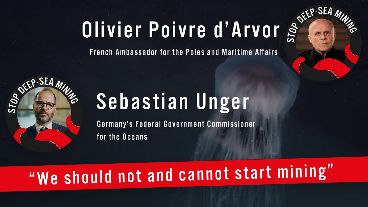 Stop Deep Sea Mining! Stoppt den Tiefseebergbau, bevor es zu spät ist