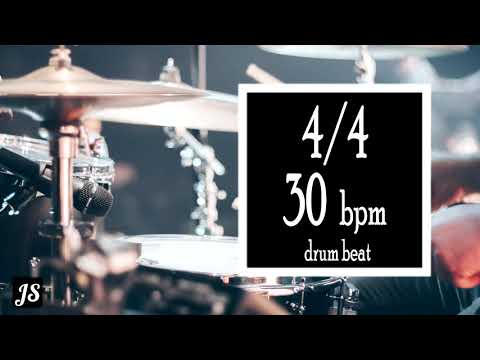 30 Bpm - 4/4 Drum Beat