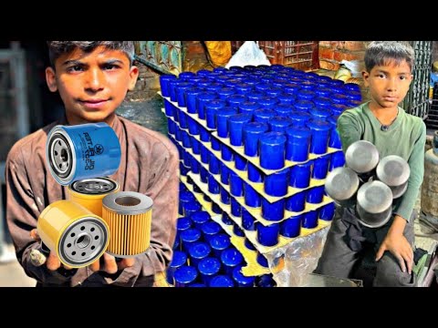 , title : 'How Car Oil Filters are Manufactured || Amazing Manufacturing Process of Oil Filters'