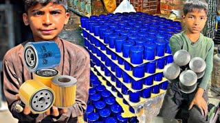How Car Oil Filters are Manufactured || Amazing Manufacturing Process of Oil Filters