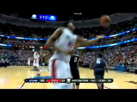 Uconn vs San Diego State Highlights 2011