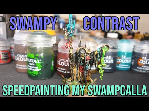 Slap Chop with a twist. Swampcalla Shaman using Swampy Contrast