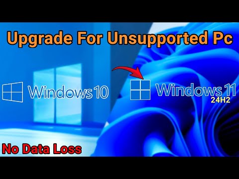 Установка Windows 11 24H2 на неподдерживаемый ПК | Обход требований TPM 2.0 и ЦП