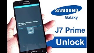 Unlock Samsung J7 Prime SIM Network Unlock PIN Blocked Enter PUK Samsung J7 Prime Unlock Code