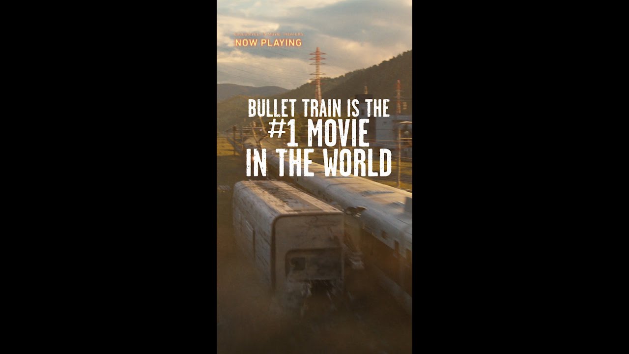 Get a ticket to ride the #1 Movie in the World | BULLET TRAIN #Shorts