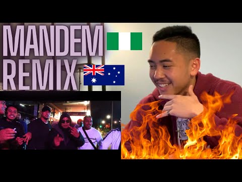 Mr Enah ft. Mac11 & Sydney Yungins - Mandem Remix (Official Music Video) AMERICAN REACTION! 🇦🇺🇳🇬🇬🇧