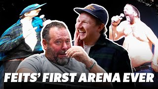 Feits Opens For Bert Kreischer in an ARENA After Only Doing Less Than 40 Shows EVER - Vlog