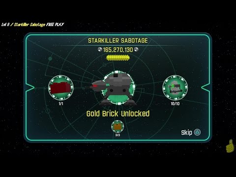 Lego Star Wars The Force Awakens: 8 / Starkiller Sabotage FREE PLAY (All Minikits & Red Brick) - HTG
