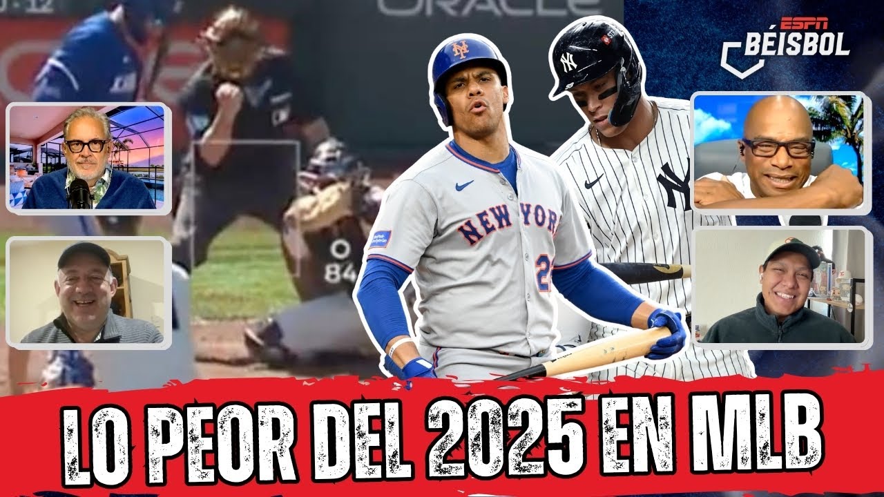 METS, YANKEES, LOS UMPIRES entre las DECEPCIONES del 2025 en las GRANDES LIGAS | ESPN Beisbol