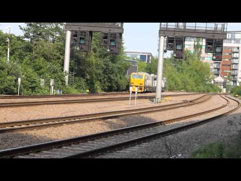 Network Rail MPV DR98956 with DR98906 departs with 6Z13 Buterley to Buterly via Barnetby